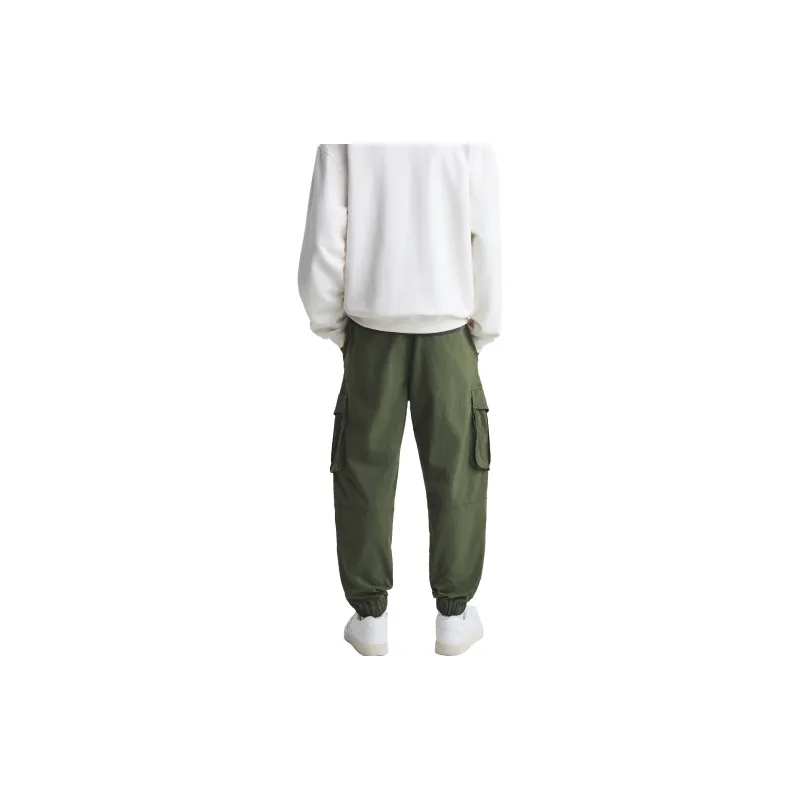 ZARA Cargo Pants Men Khaki-2
