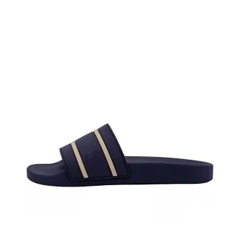 Brunello Cucinelli Logo embossed Slides