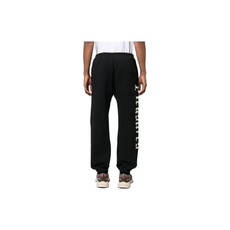 PLEASURES Knitted Sweatpants Men Black-2