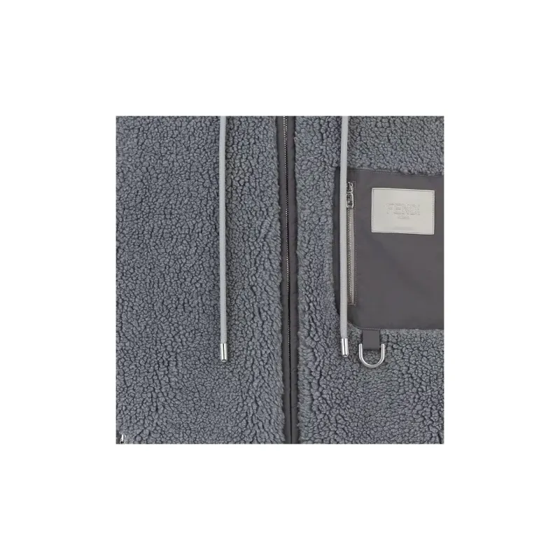 FENDI Jackets & Coats Men's Gray-2