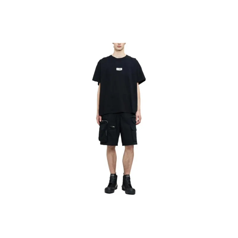 MM6 Maison Margiela Gabardine Shorts-3