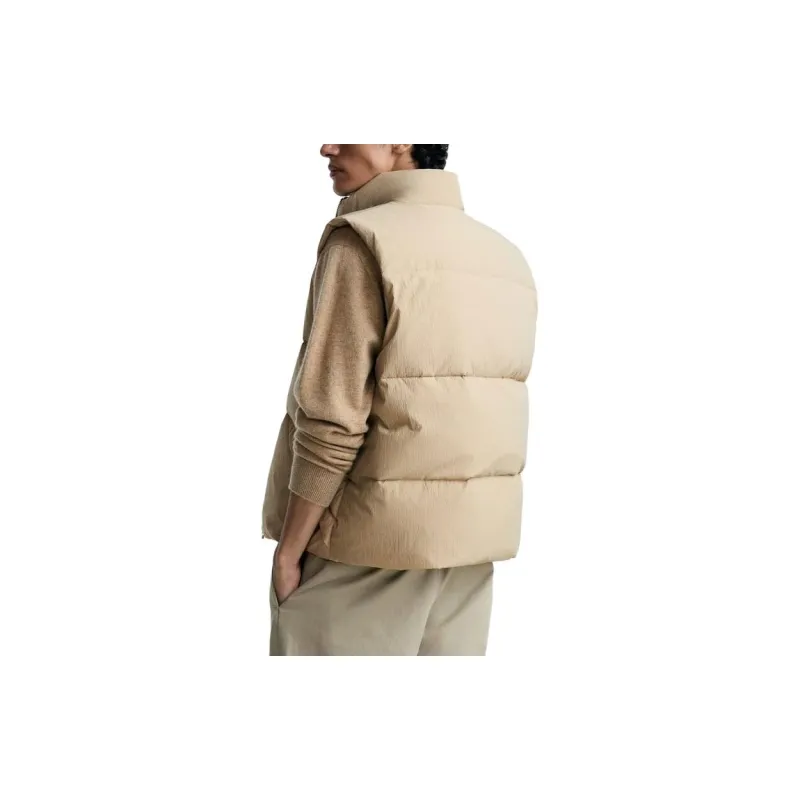 ZARA Down Jackets Unisex Beige-2
