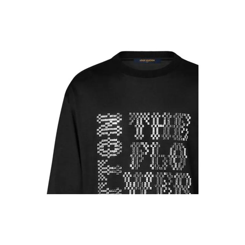 LOUIS VUITTON FW23 T Shirt Men's Black-5