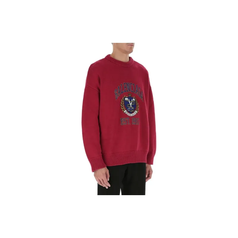 Balenciaga Sweaters Men Red-3