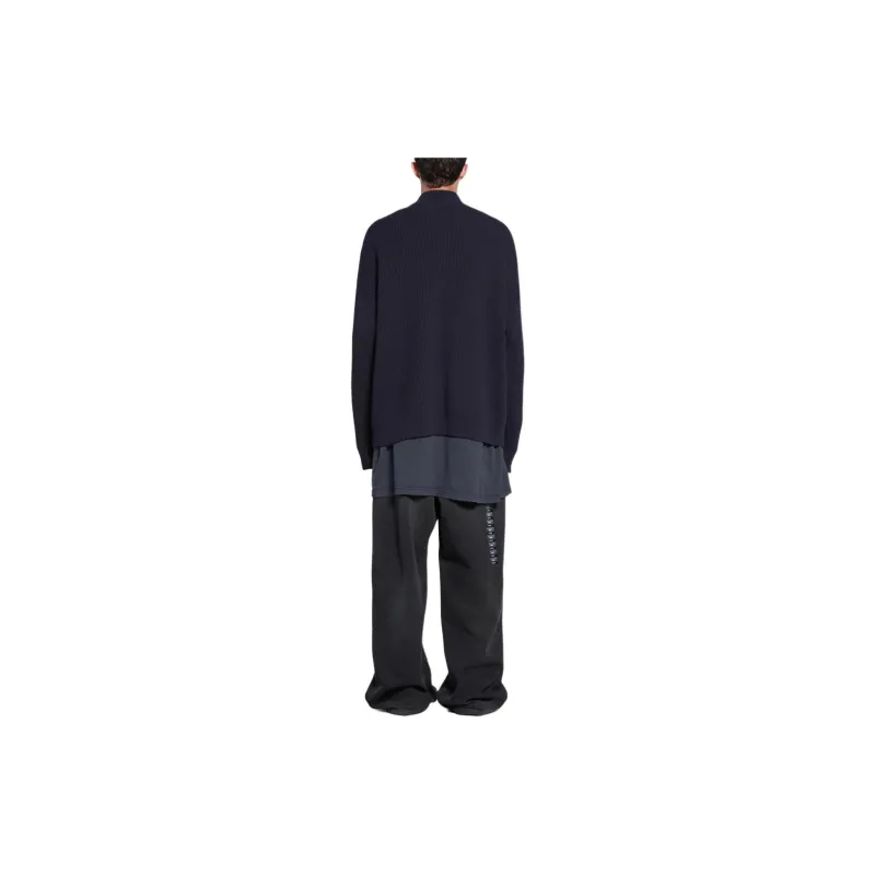 Balenciaga Half zip Cashmere Jumper-3