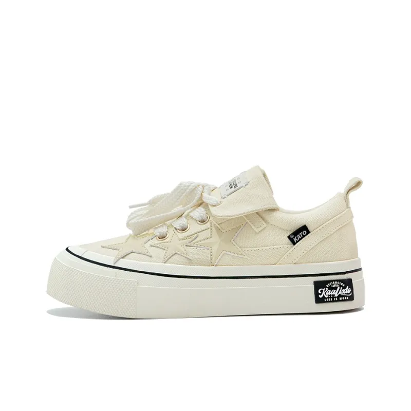 KAALIXTO Anti Slip Wear Resistant Canvas Shoes Unisex Beige-0