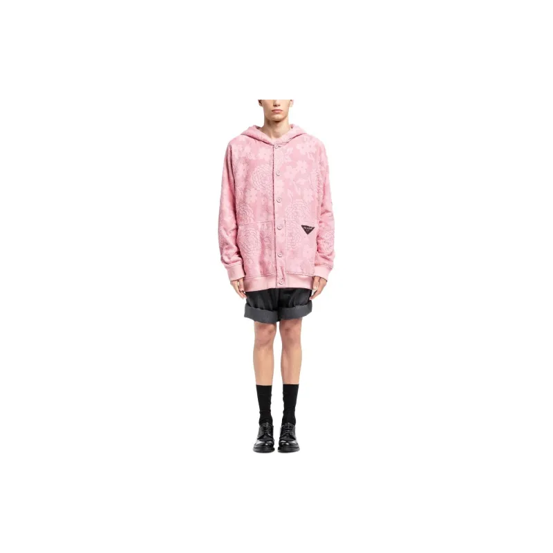 PRADA SS22 Sweatshirt Men's Pink-1