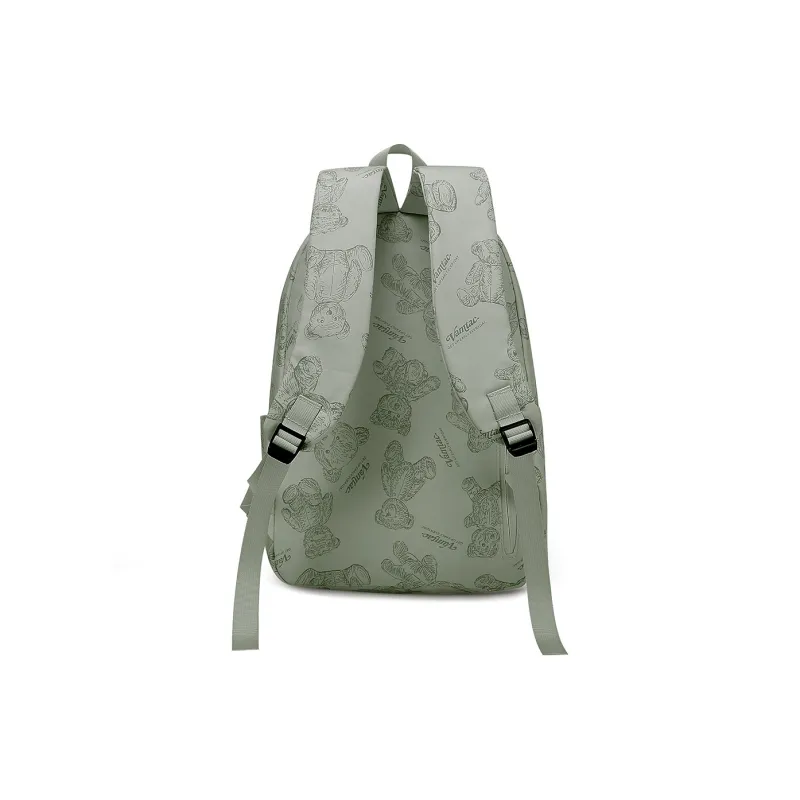 TANGCOOL Nylon Backpacks Backpack Regular Unisex Multicolor-49