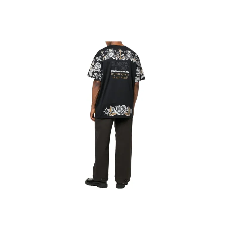 ETRO Tatoo Printed Crewneck T Shirt-2