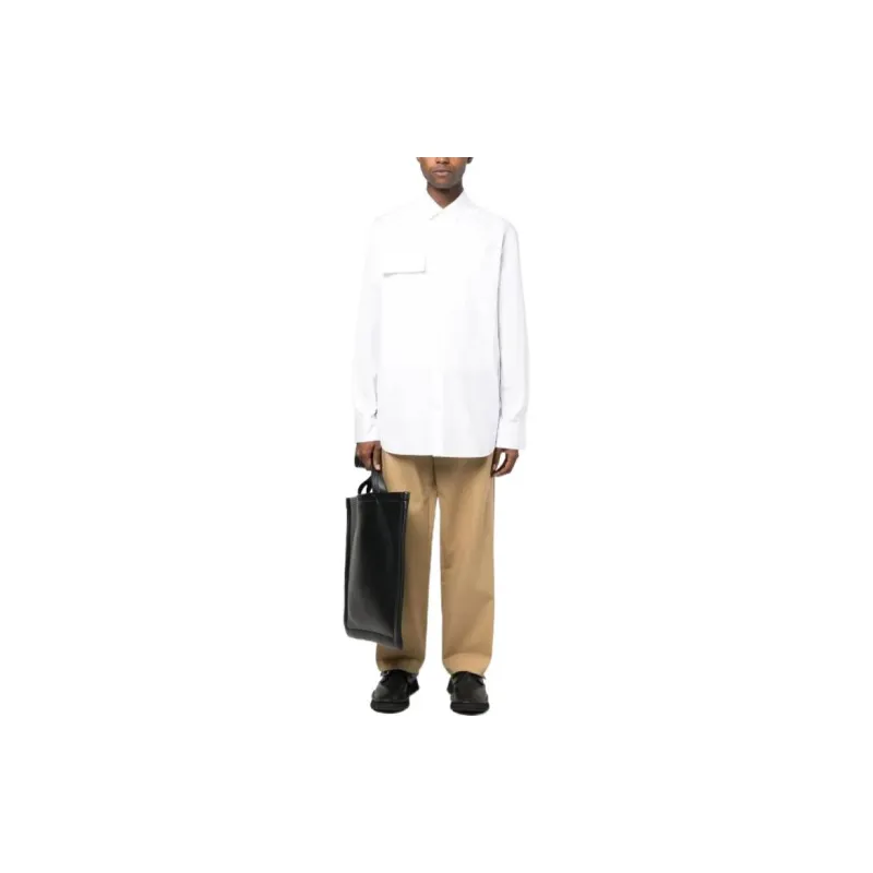 JIL SANDER Buttoned Long Sleeved Shirt-1