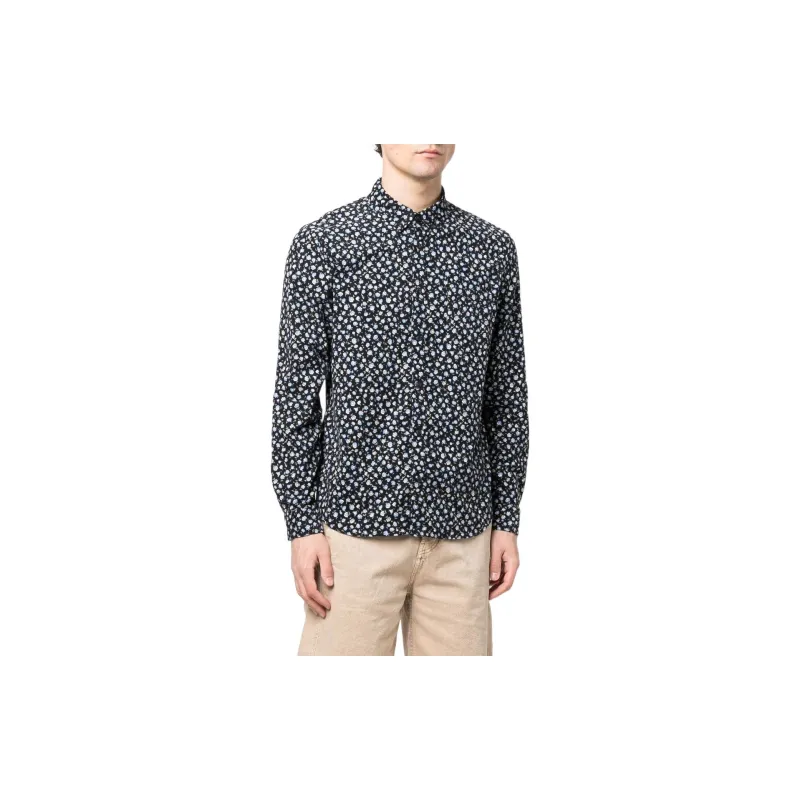 A.P.C Shirts Men Black-3