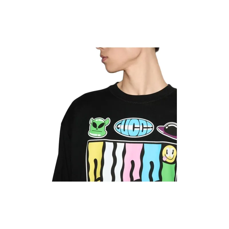GUCCI T Shirts Men Black-5