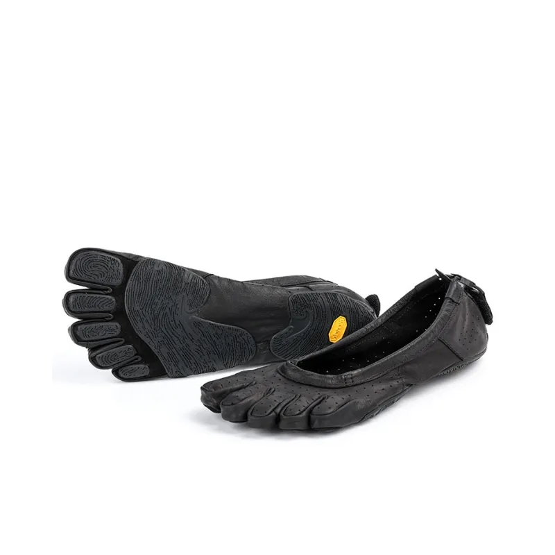 Vibram Five Fingers Shoes Slip Resistant Breathable Lightweight Training Shoes Women's Black Yoga-2
