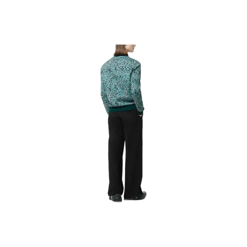 LOUIS VUITTON Graphic Cotton Knit Blouson Jackets & Coats Men's Blue-2
