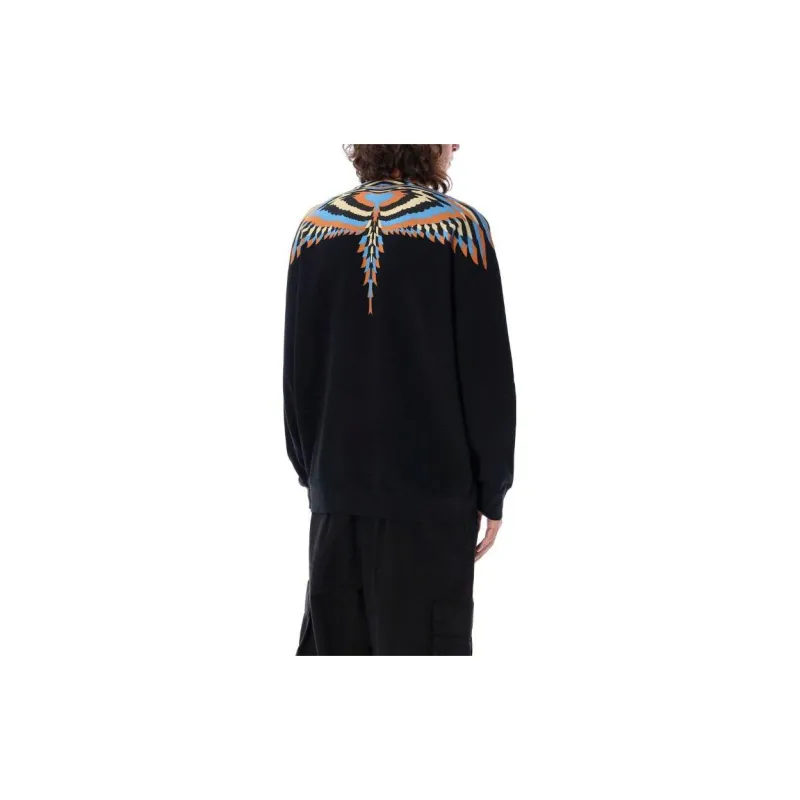Marcelo Burlon Optical Wings Crewneck Sweatshirt-3