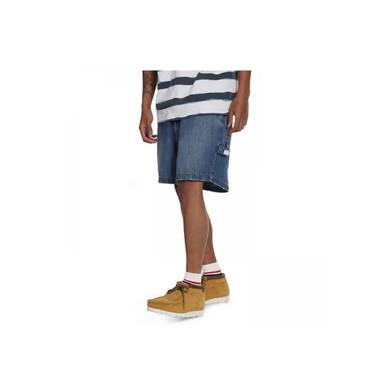 MADNESS Denim Shorts Unisex Blue-4