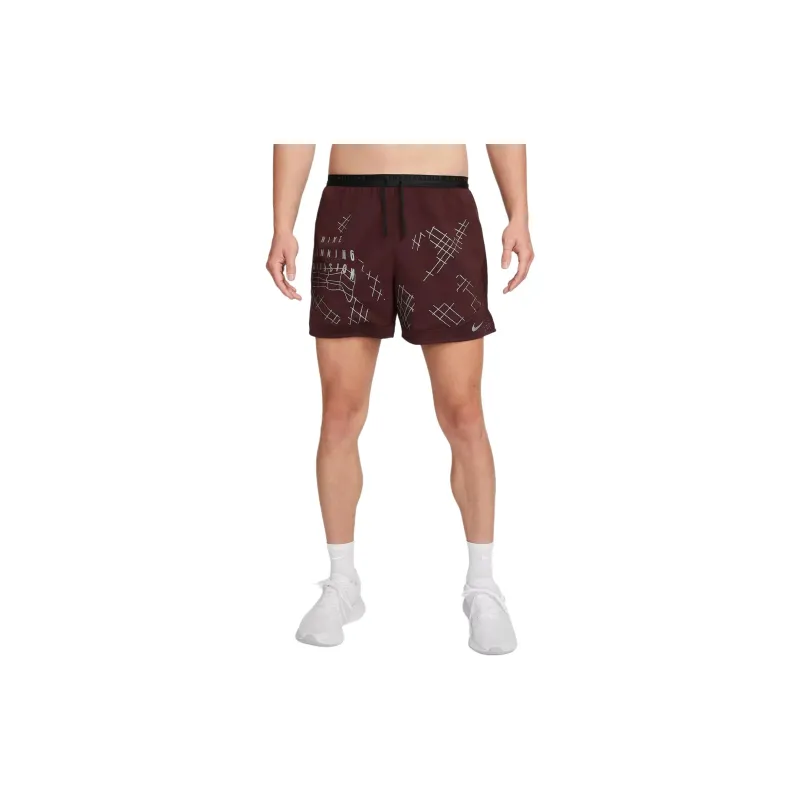 Nike Casual Shorts Men Dark Red-2
