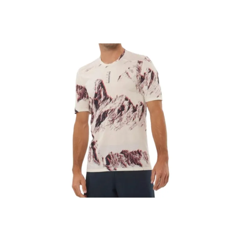 SALOMON T-Shirts Men White-1