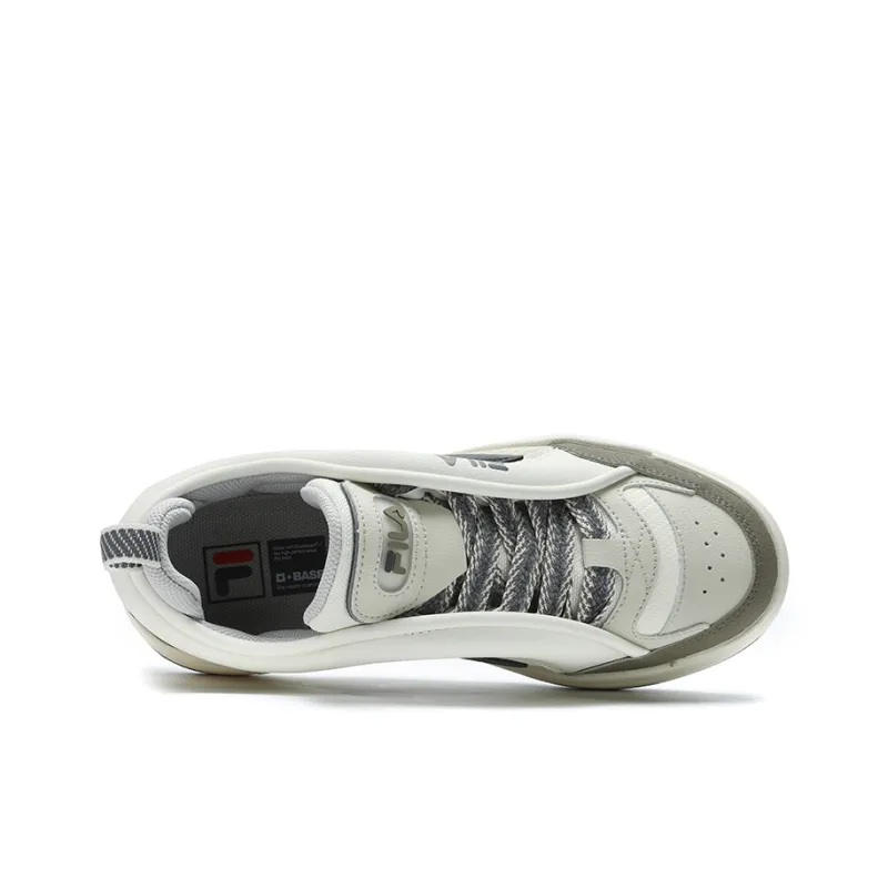 FILA MIX 2 Slip Resistant Low Top Skateboard Shoes Men's White-3
