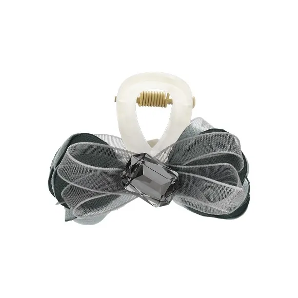 ROYALSASA Faux Crystal Hair Claw Clip Women's-10