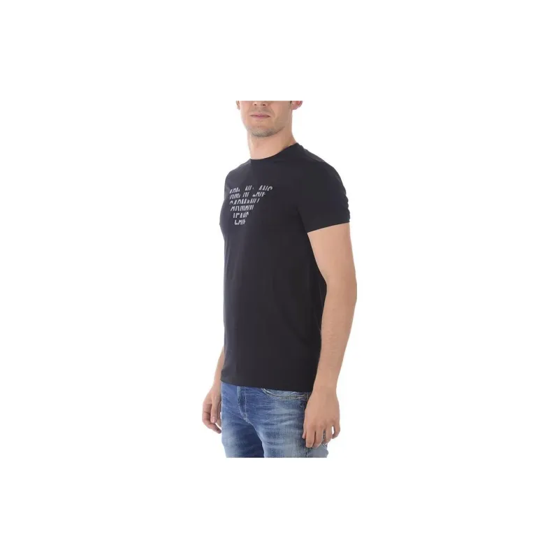 ARMANI JEANS T Shirts Men Black-2