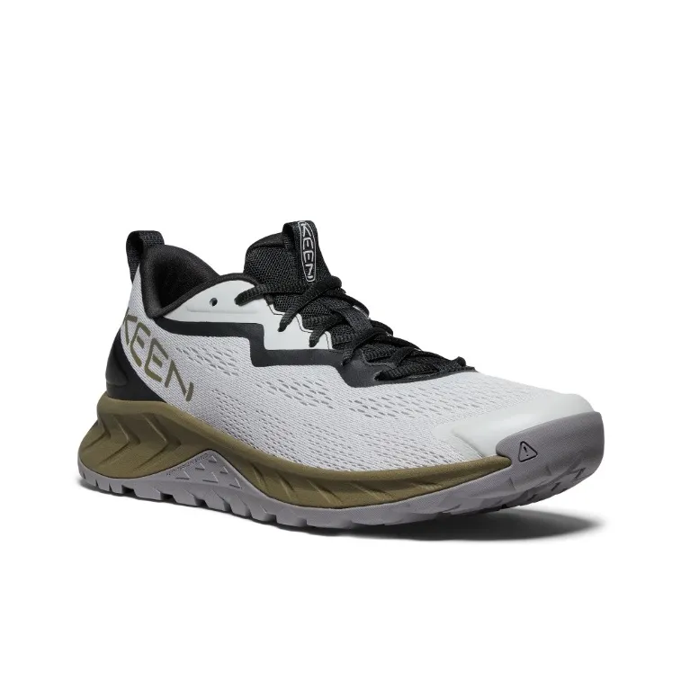 KEEN Cushioning Wear Resistant Low Top Trekking Shoes Men's White Green Black-1