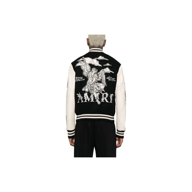 AMIRI Ma Angel Varsity Jacket-2
