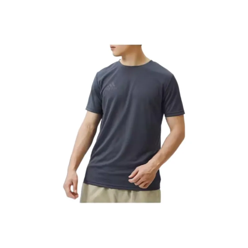 Adidas T Shirts Men Carbon Black-3