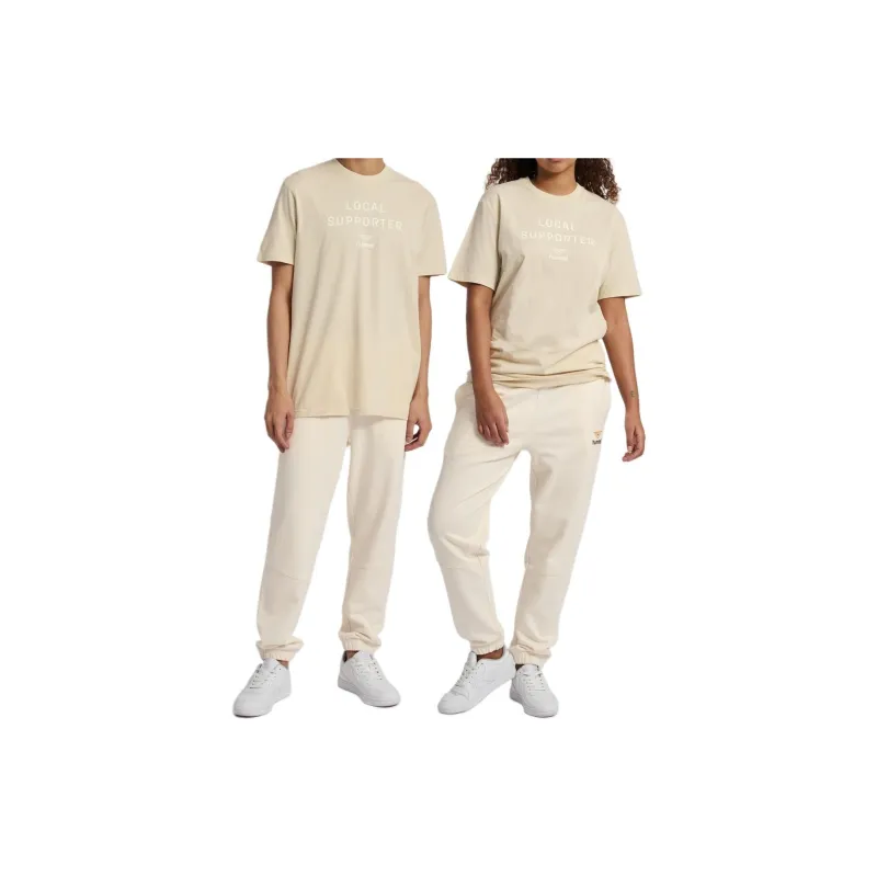 Hummel HMLHIVE OWEN T-Shirt Unisex Khaki-4