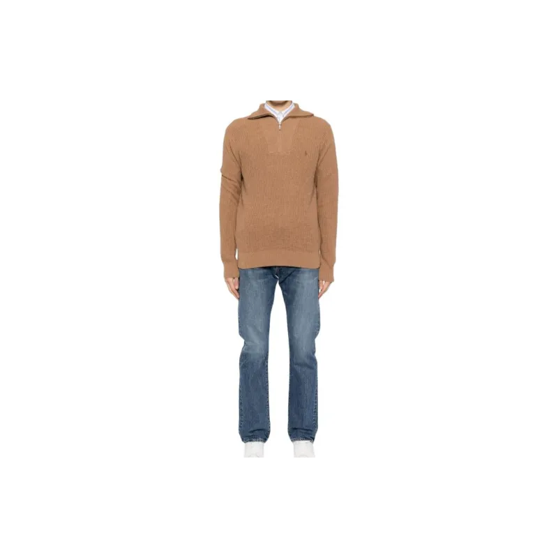 Polo Ralph Lauren Waffle Knit Zip up Jumper-2