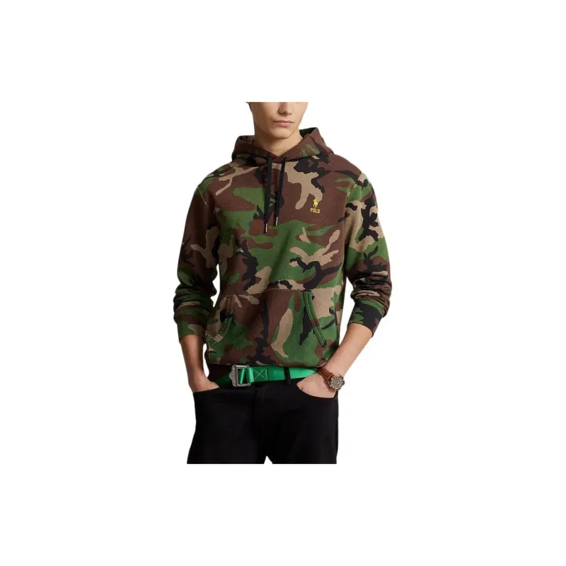 Polo Ralph Lauren Camouflage print Drawstring Hoodie-1