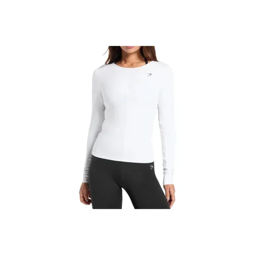 GYMSHARK T-Shirts Women's White