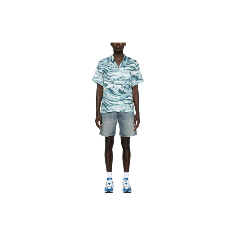 Polo Ralph Lauren Distressed Denim Shorts-1
