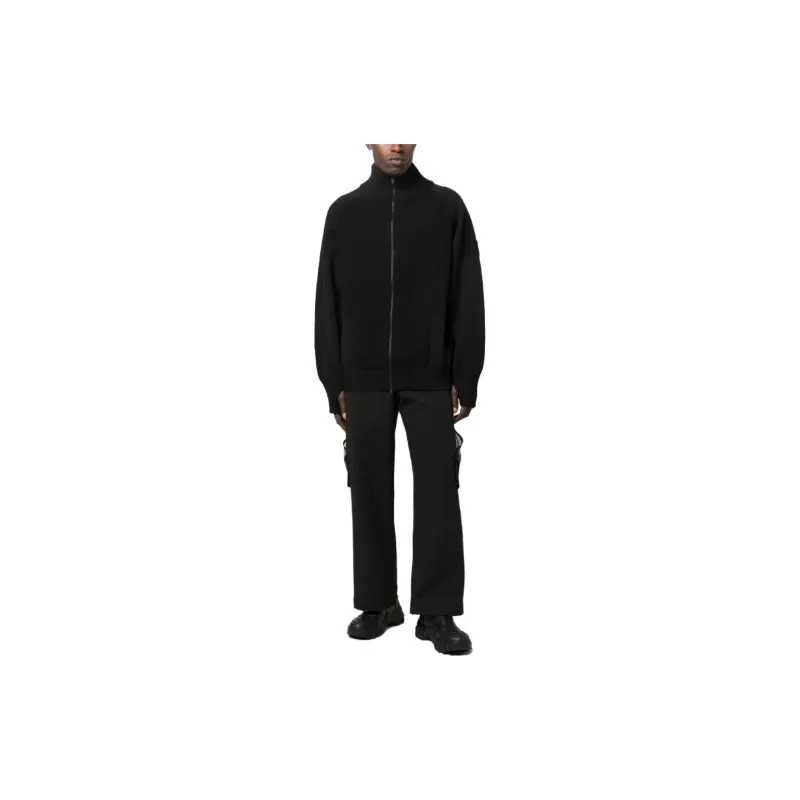 Y-3 Zip-fastening Knitted Sweatshirt-3