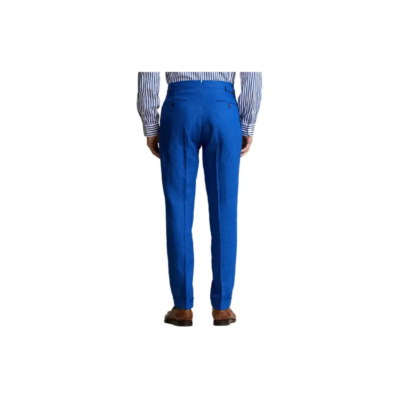 Polo Ralph Lauren SS24 Suit Trouser Men's Cobalt Blue-3