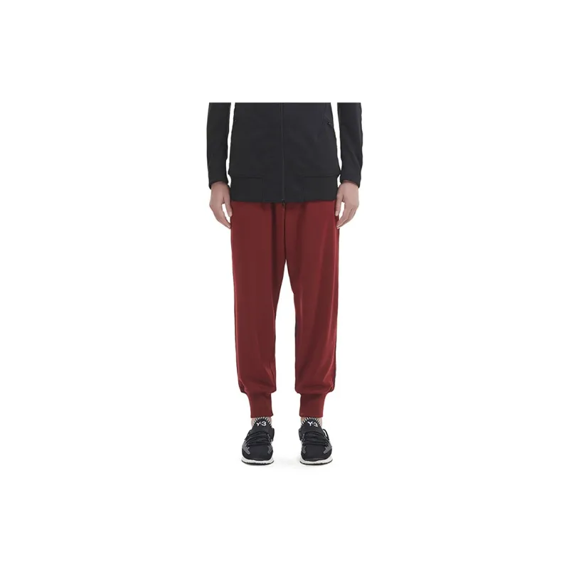 Y 3 Knitted Sweatpants Men Red-4