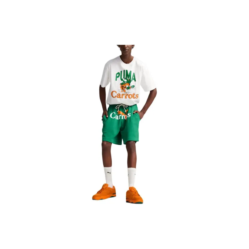 PUMA x CARROTS Casual Shorts Men's Filing Green-2
