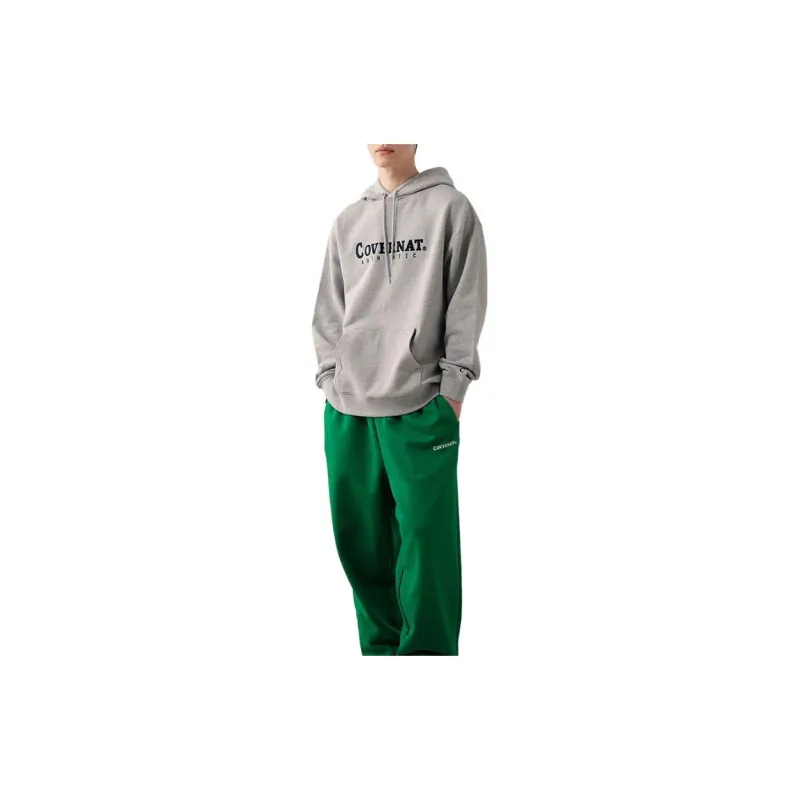 COVERNAT Knitted Sweatpants Unisex Authentic Green-2
