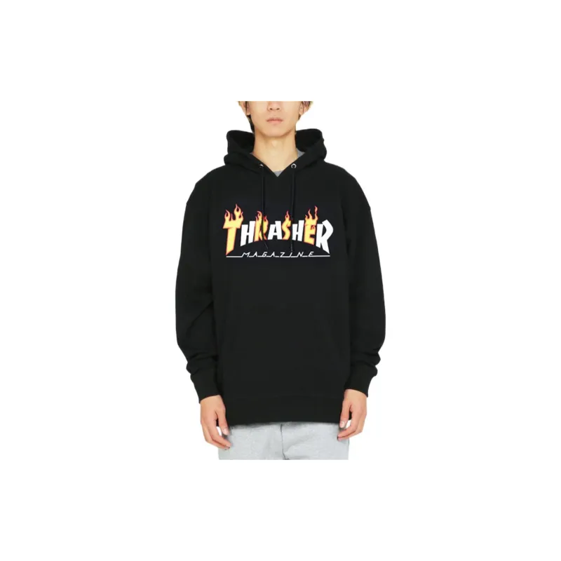 Thrasher Sweatshirts Men Black-2