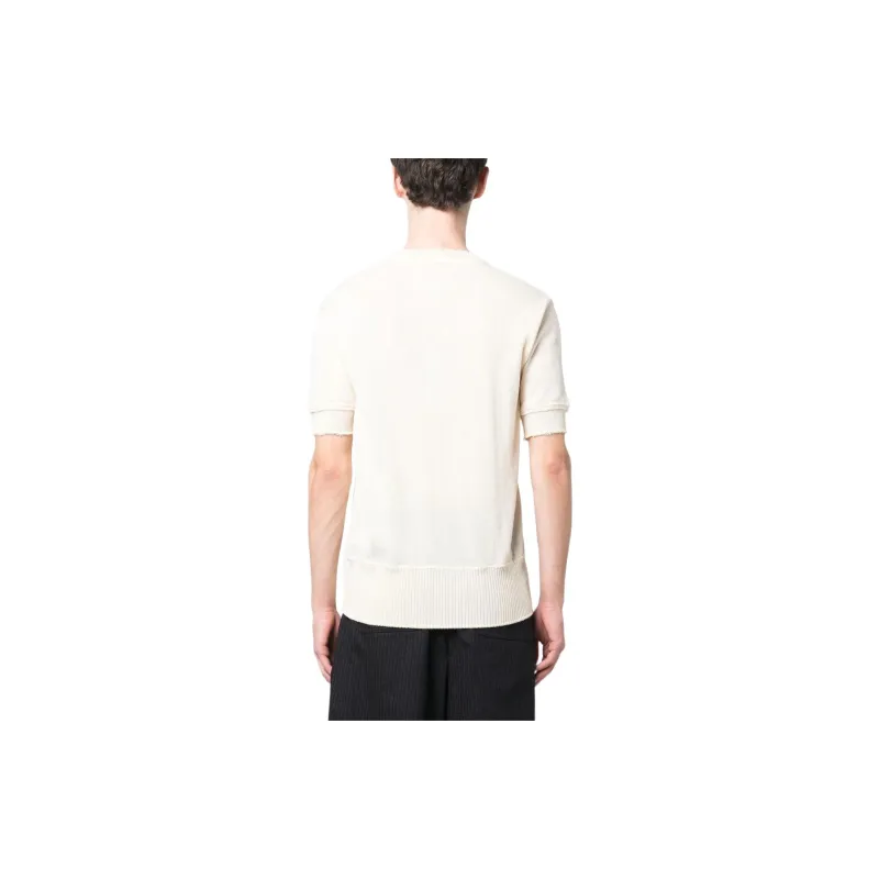 MM6 Maison Margiela Ribbed Hem Shirt-2