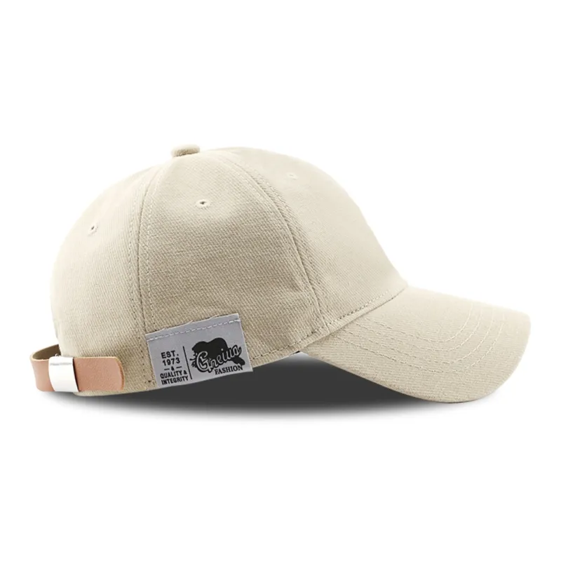 ZANC Cotton Baseball Caps Unisex Multiple Colors-2