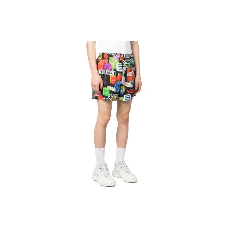 AMBUSH Graphic print Elasticated waistband Shorts-3