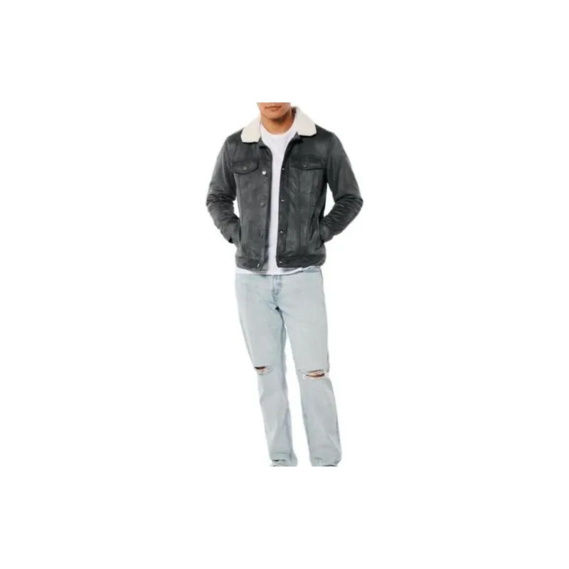 Hollister Jacket Men's Dark Gray-1