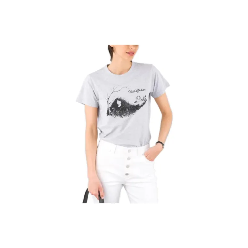 Agnes B. T-Shirts Unisex Gray-2