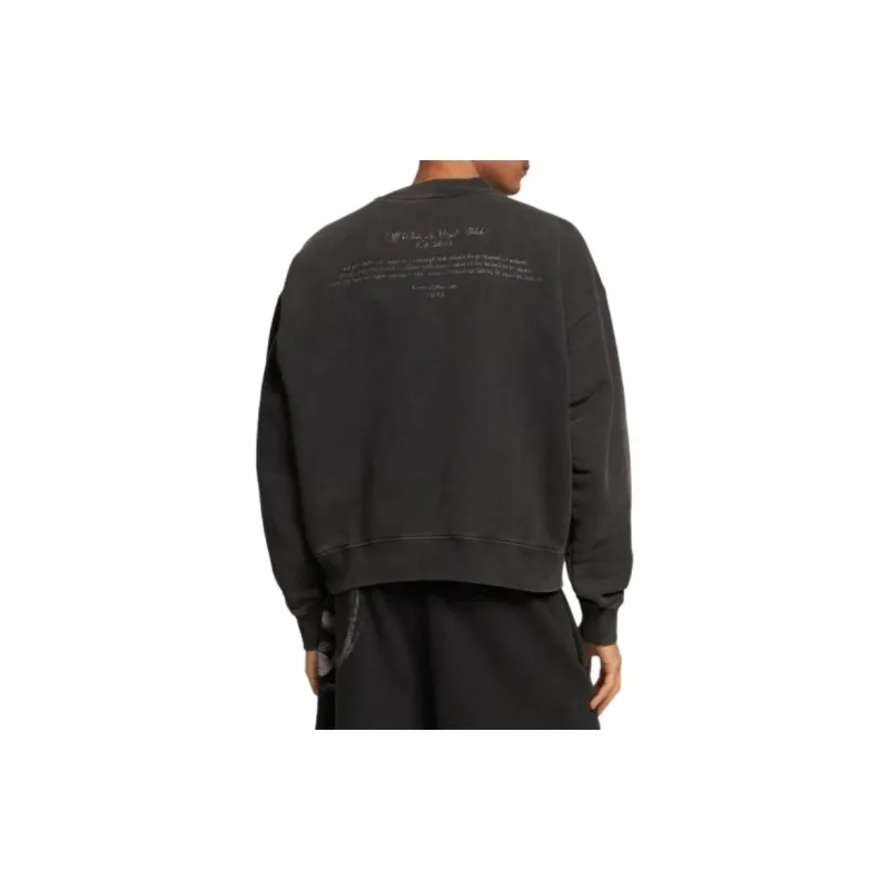 OFF-WHITE Mary Skate Crewneck Long-Sleeved Sweatshirt-3