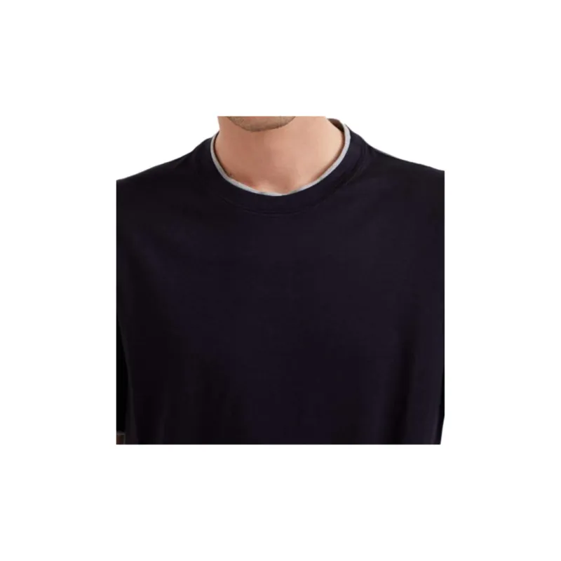 Brunello Cucinelli Lightweight Jersey Crewneck T Shirt-4