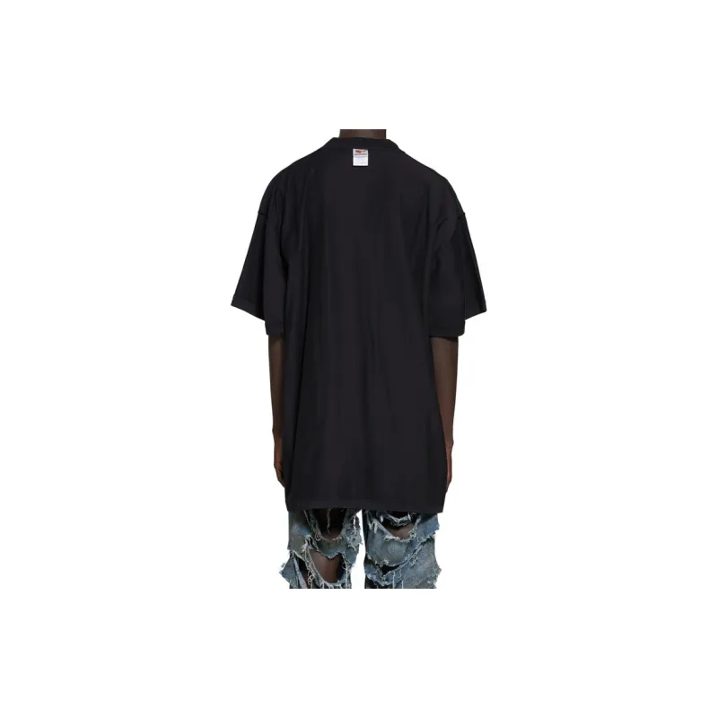 Balenciaga Mirror Balenciaga FW22 T Shirt Unisex Black-3