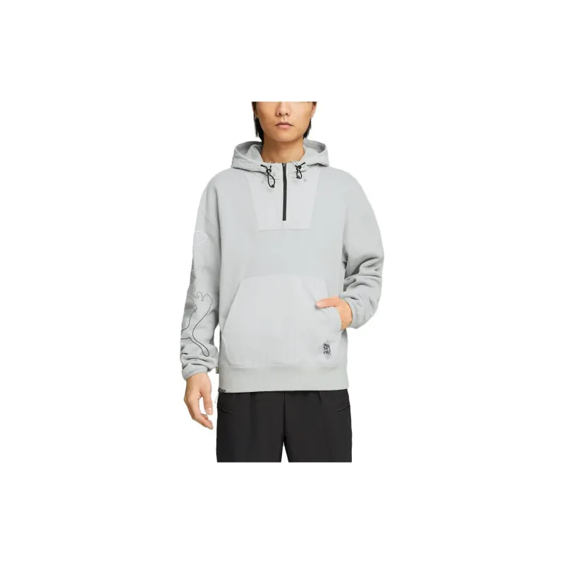 PUMA X P.A.M. Co-branded Version Sweatshirts Unisex Gray-2