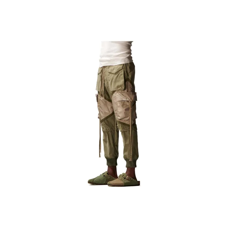 GREG LAUREN Army Jacket Cotton Trousers-3