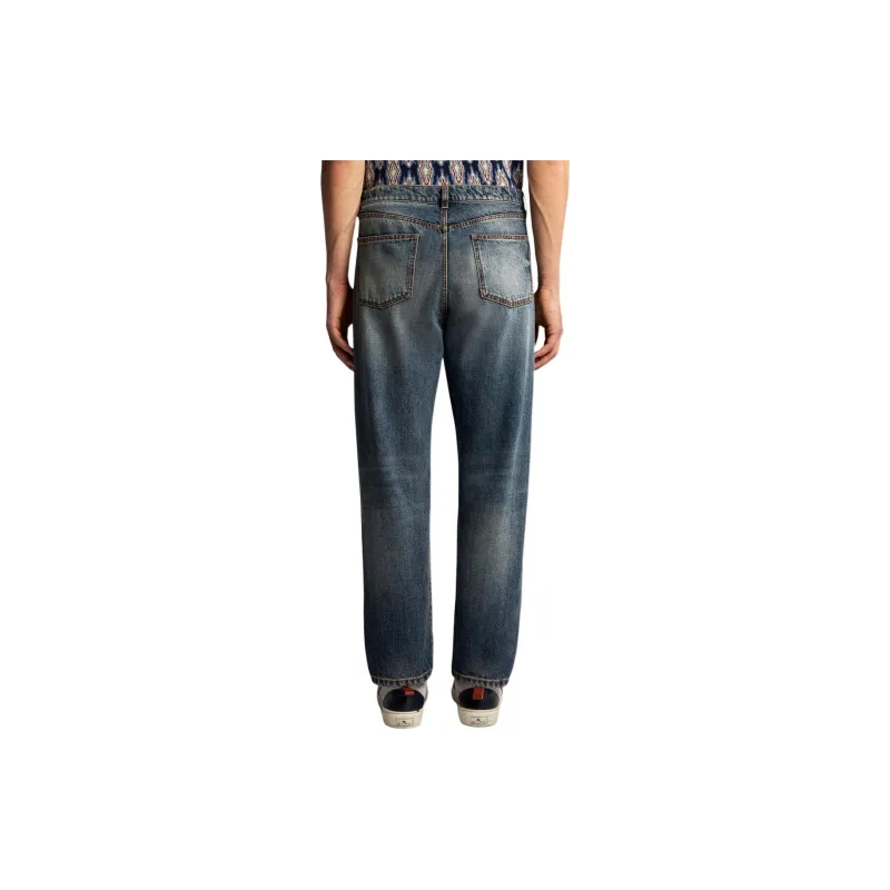 ETRO Vintage Effect Jeans-4
